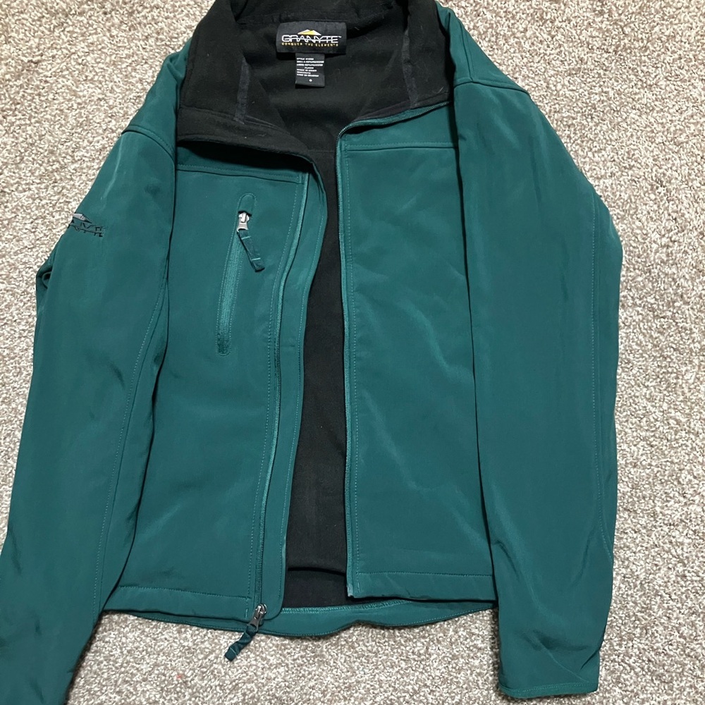 Teal Softshell Jacket - image 1